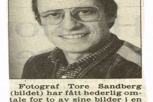 Bilde av Heder til Sandberg